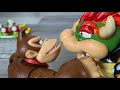 Donkey kong vs bowser  toys play toy.s supermario donkeykong supermariomovie nintendo