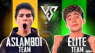 ASLAMBOI TEAM🇺🇿vs ELITE TEAM🇺🇿😱|ASLAMBOI NIMALAR QLIB TASHLADI?🥵|#pubgmobile #tdm #aminovpubgm