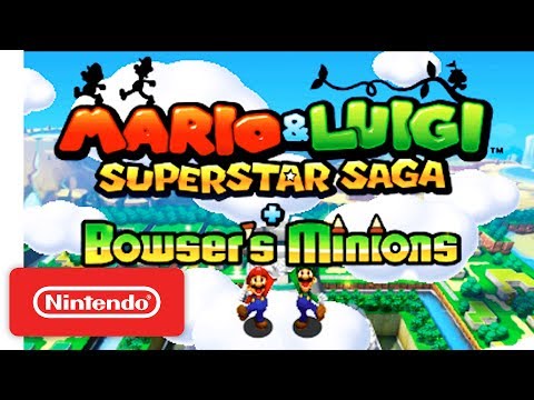 Mario & Luigi: Superstar Saga + Bowser's Minions - Official Game Trailer - Nintendo E3 2017