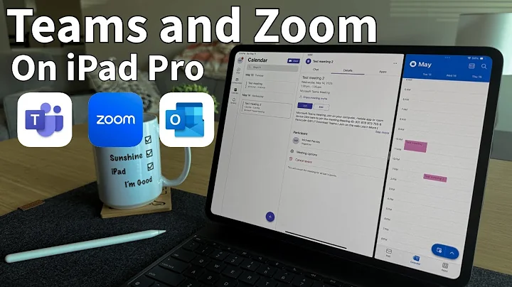 The ultimate guide to hosting Teams and Zoom meetings on iPad Pro in 2025!!