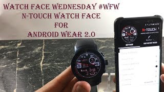 Watch Face Wednesday N-Touch Android Wear 2.0 Watch Face Review screenshot 5