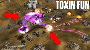 Shockwave Chaos Mod Update 31 - GLA Toxin General / Mega Man Cannon