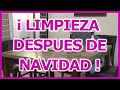 LIMPIEZA DESPUES DE NAVIDAD / MOTIVACION PARA LIMPIAR LA CASA / LIMPIEZA DEL HOGAR / VALERIE EN CASA