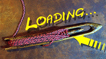 How to Load a Netting Needle when Net Making