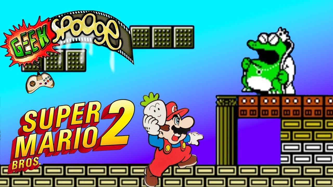 Super Mario Bros. 2 (NES) | GeekSpooge