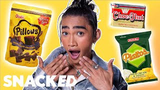 Bretman Rock Breaks Down His Favorite Filipino Snacks | Snacked