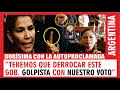 Senadora Oporto desde Argentina "la golpista Añez ha empezado a privatizar las empresas nacionales"