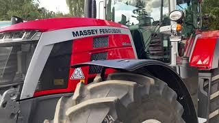 Massey Ferguson 8S.225 Efficient spec walk round and in cab controls