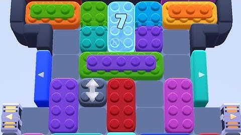 Color Block Jam Level 606 Game Walkthrough Solution