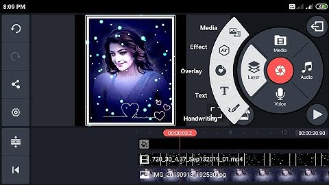 Make Awesome WhatsApp status in kinemaster tutorial edit Avee Player Temple trending Green effect