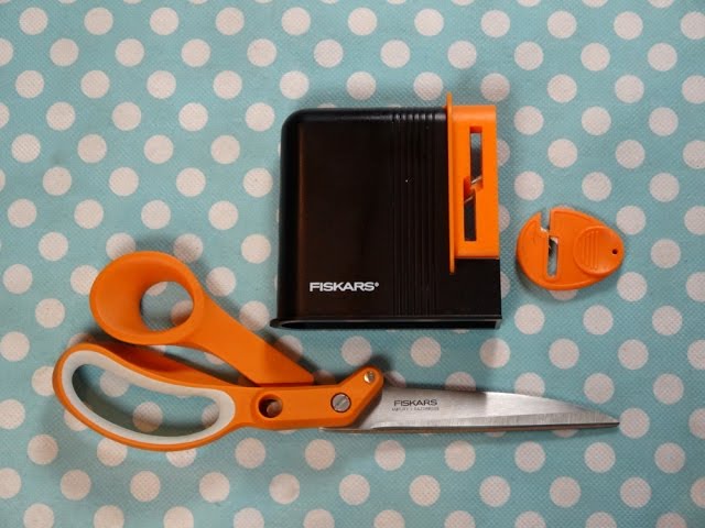 How To Sharpen Scissors And Product Review Fiskars Tabletop Scissors  Sharpener 