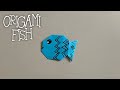 Origami fish Easy | How to make a paper Fish | DIY Paper Tutorial by paper folding