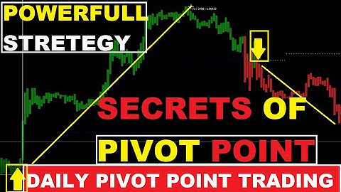 Secrets Of Daily Pivot Point Trading || Powerfull Pivot Point Trading Strategy