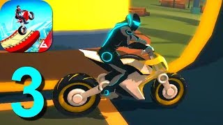Gravity Rider: Space Bike Racing Game Online Walkthrough Part 3 / Android iOS Gameplay HD screenshot 5