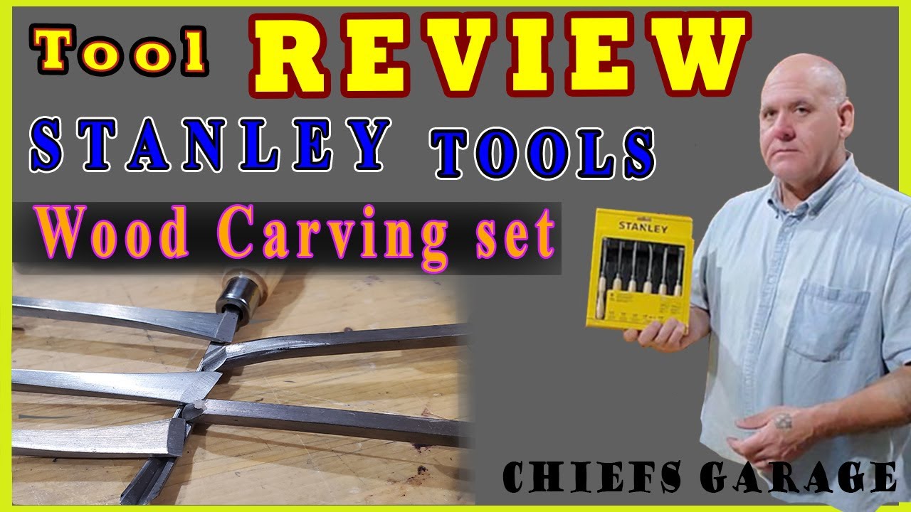 STANLEY Ensemble d'outils de sculpture sur bois 6 pièces (STHT16863)