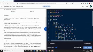 CodeJam 2020 Question A Explained