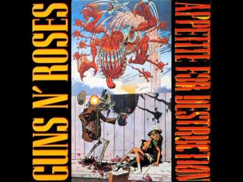 Guns N' Roses - Welcome to the jungle in E