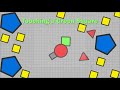 Touching a GREEN SQUARE | Easter Egg | Diep.io / Diepio