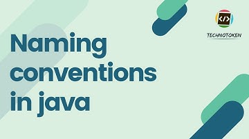 Naming conventions in java