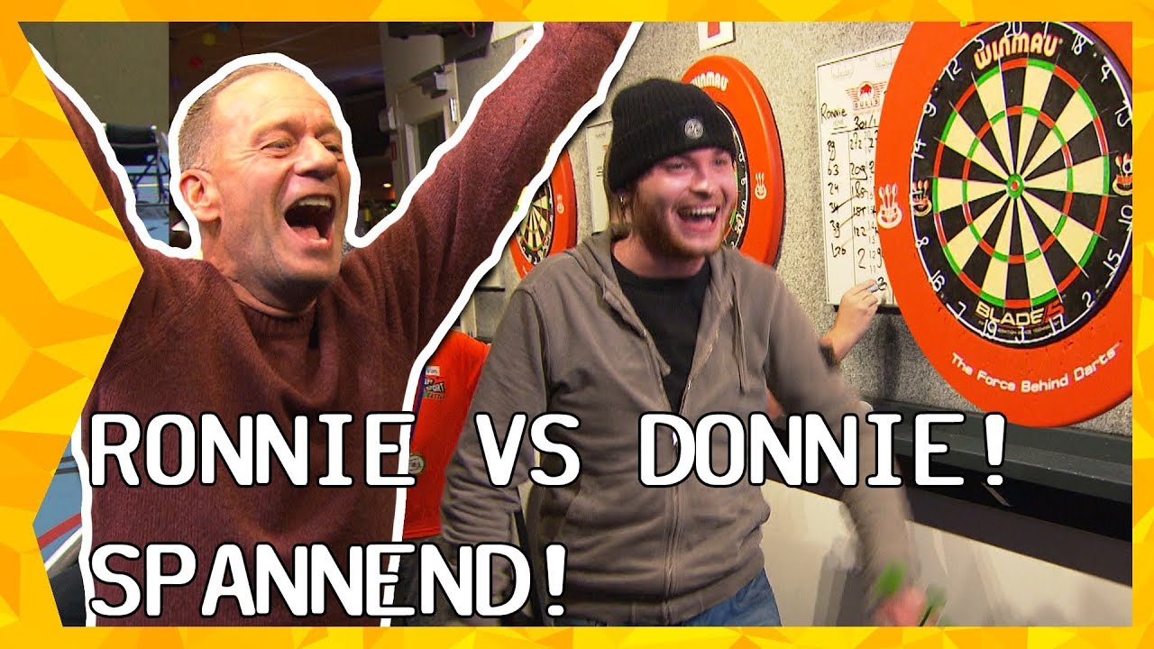 RAPPER DONNIE GEEFT DARTTIPS  & SPEELT TEGEN RON |  ZAPPSPORT