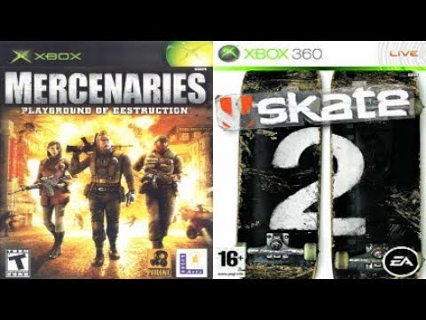 2 Games 1 Video - Mercenaries: POD & Skate 2 Demo