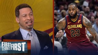 Chris Broussard on LeBron becoming the first with 30k pts, 8k rebs, 8k ast | FIRST THINGS FIRST