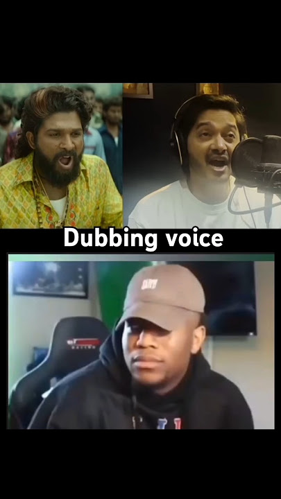 pushpa 2 real voice and dubbed #pushpa #pushpa2 #movie #shortsfeed #memes #southmovie