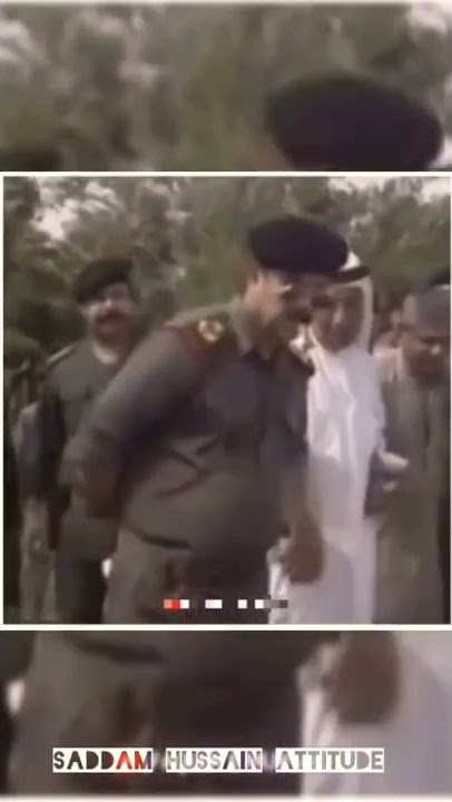 saddam Hussain best killer attitude dialogue hd
