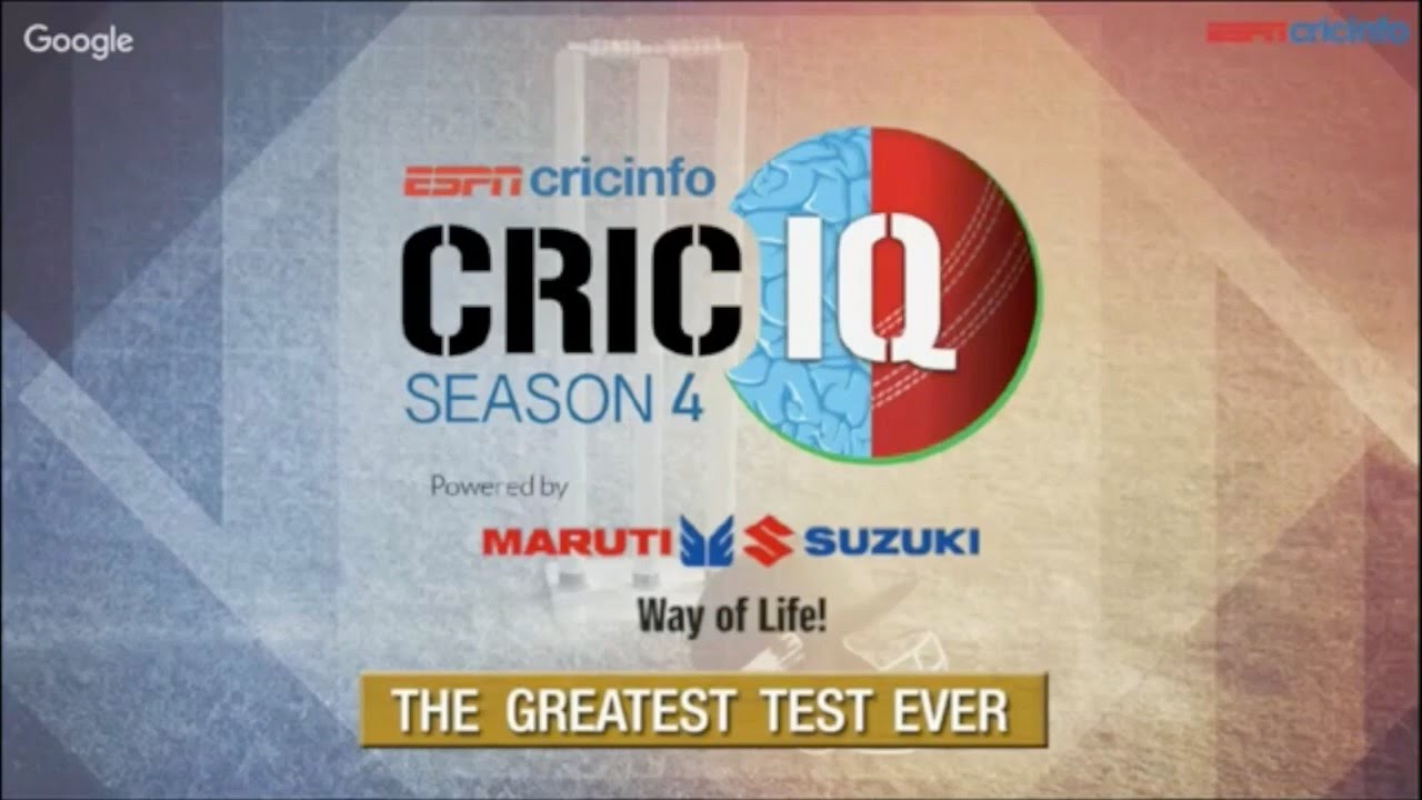 CricIQ Season 4 Semi-Final 1 (Full Quiz)