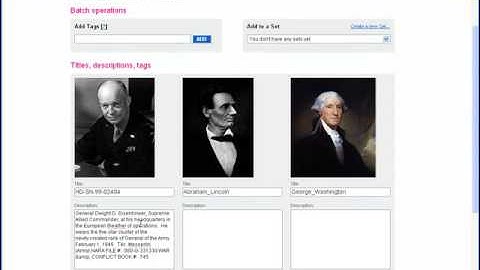 Uploading Photos to Flickr Video