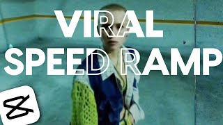 VIRAL SPEED RAMP on your PHONE 😱 | CapCut Tutorial screenshot 1