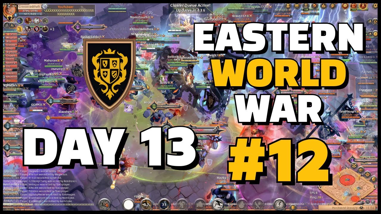 Eastern World War | Day 13 | QWER Joined the Fray of the War (BM POV) | Albion Online ZvZ (East)