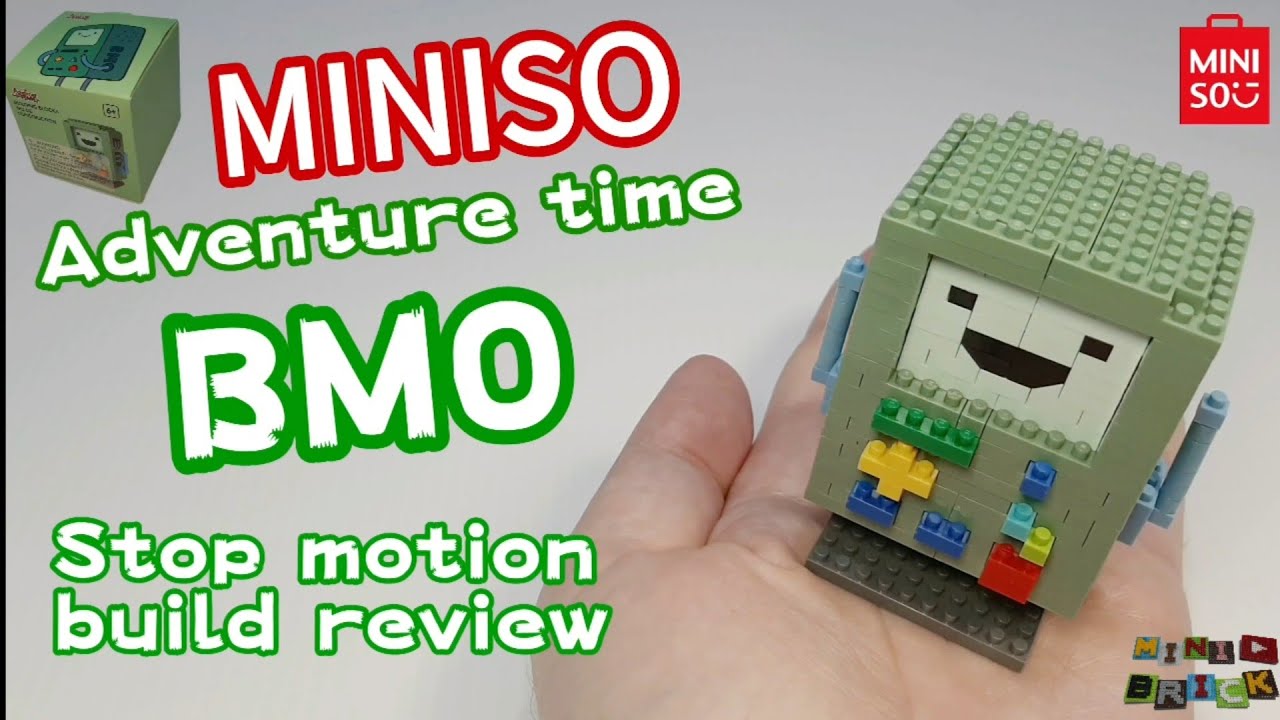 MINISO | Adventure time BMO | Stop motion build review