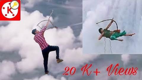 Bahubali  Dheevara video Song editing on Android Using Kine Master app