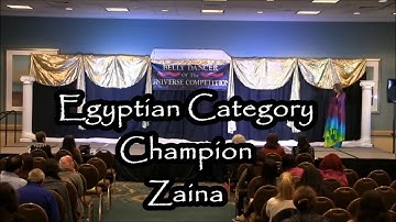 Belly Dancer of the Universe 2017- Zaina- Champion of Champions & Egyptian Champion (BDUC)