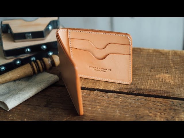 Making a Leather Billfold Wallet 