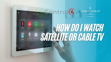Control4 - How Do I Watch Satellite or Cable TV