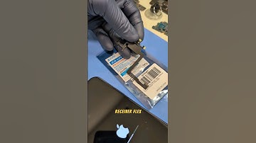 No Face ID Solution. How To Replace Ear Speaker Flex and Restore Face ID. #iphonerepair #FaceID