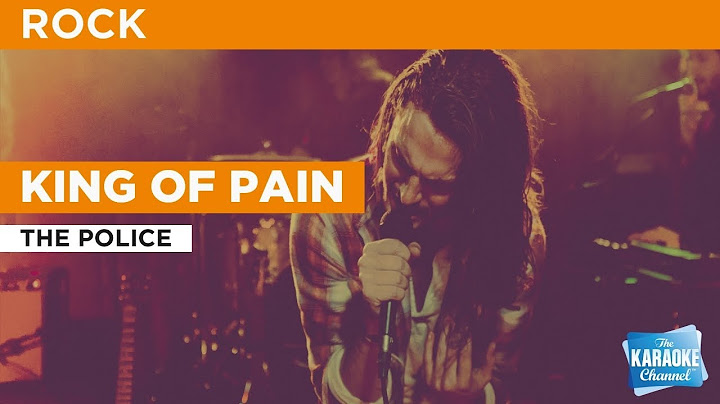 King of Pain Karaoke version - Karaoke performance video thumbnail