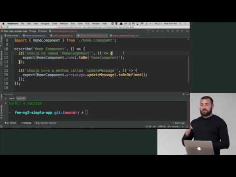 Writing a Component Spec - Building Web Applications in Angular 2