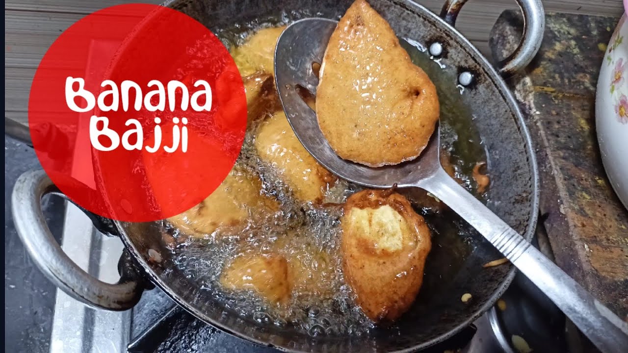 Banana Bajji ( Aratikaya Bajji ) - YouTube