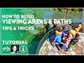 ▶ How to build | Paths & Viewing areas | Planet Zoo Tutorial | Tips & Tricks |