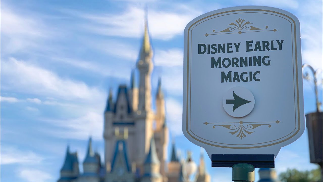 Early Morning Magic At Disney S Magic Kingdom Youtube