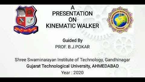 Kinematic Walker with wheels