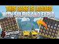 This Base we raid are loaded of sulfur and explo part 2 jump server last island of survival