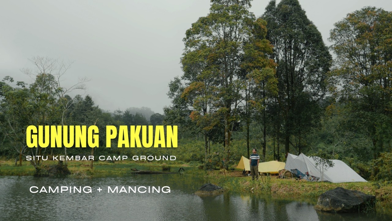 Solo Camping di Pinggir Danau Tanpa Sinyal | Gunung Pakuan Camping Ground