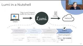 USENIX ATC '21 - Hey, Lumi! Using Natural Language for Intent-Based Network Management