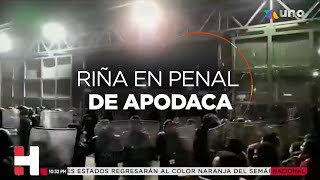 Disturbios en penal de Apodaca, Nuevo León, dejan más de 20 heridos