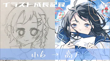 小1から大人の間イラスト
