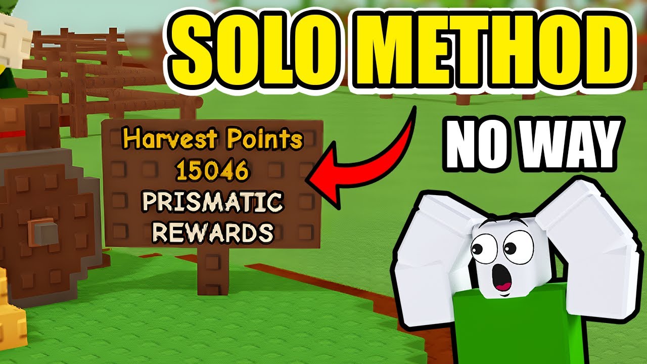 HOW TO GET MAX POINTS (14K) SOLO IN SUMMER HARVEST EVENT IN GROW A GARDEN